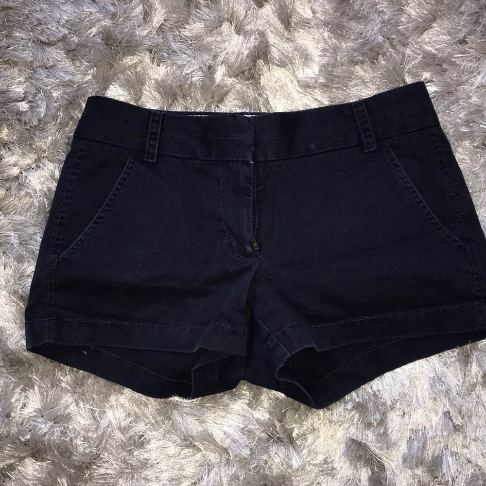 Jcrew navy blue chino shorts